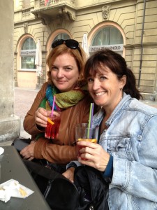 Kimberly and Ziggy in Alba