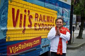Vikram Vij with truck