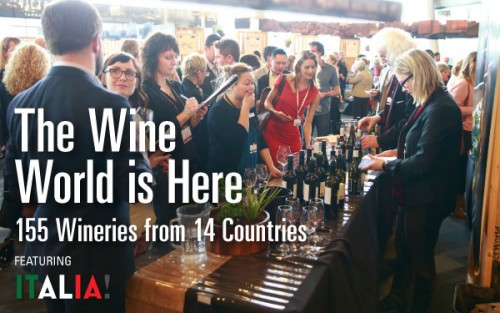 38th Vancouver Wine festival featuring Italy